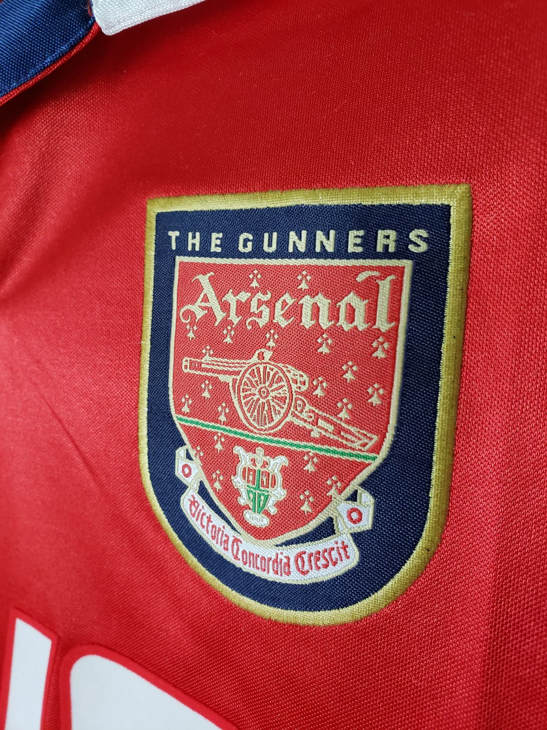 Arsenal Home Retro Long Sleeves Jersey 98/99 - Image 8