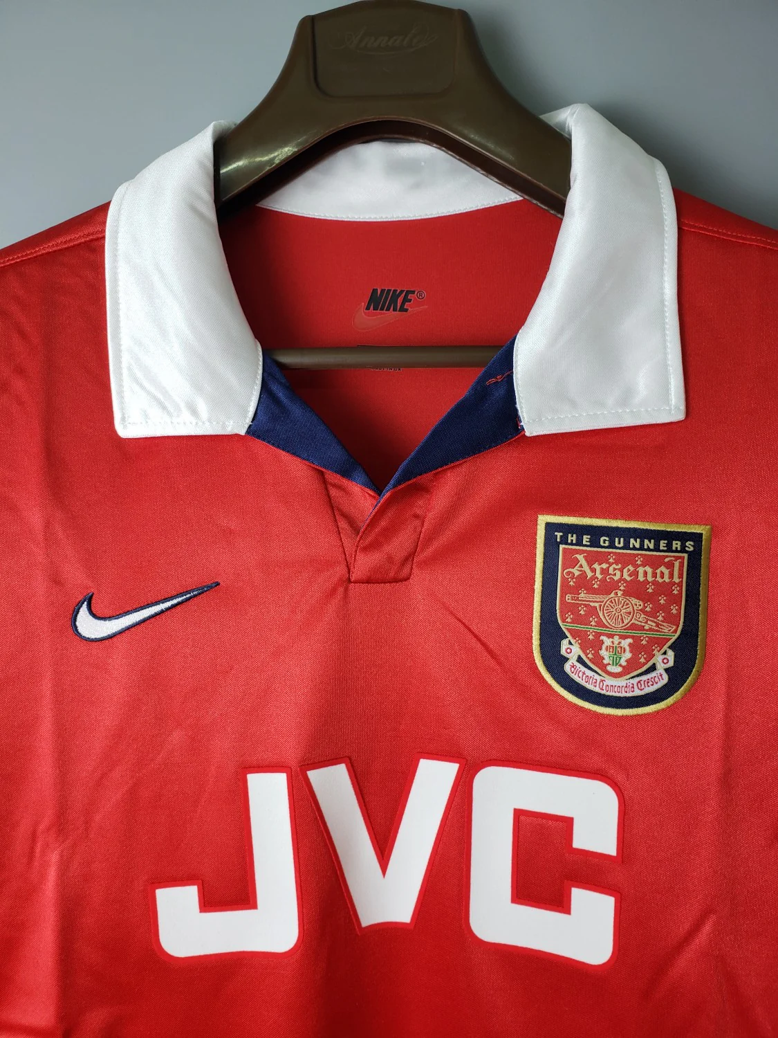 Arsenal Home Retro Long Sleeves Jersey 98/99 - Image 9