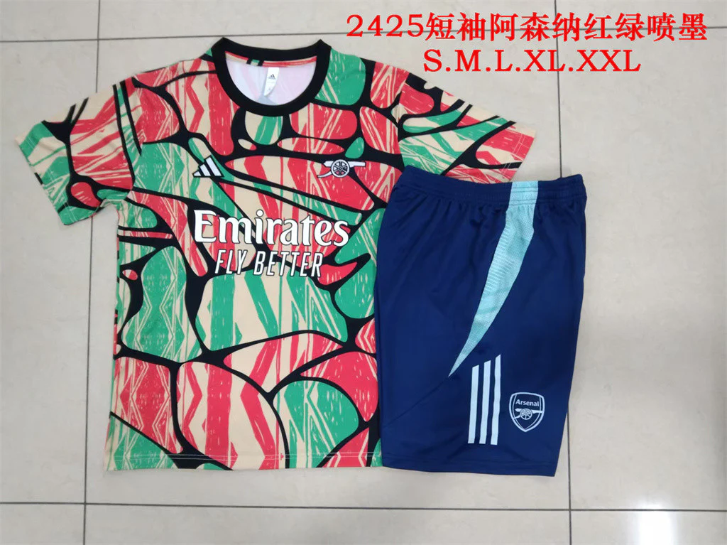 Arsenal Training Short sleeve Suit 24/25 - Image 3