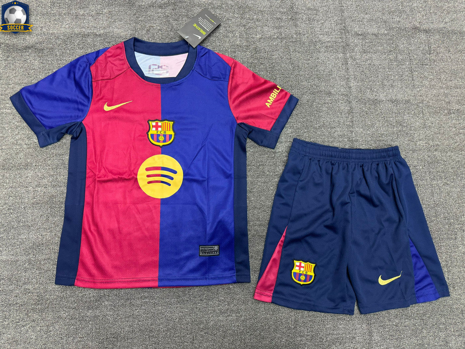 Barcelona Home Kids Suit 24/25 - Image 10