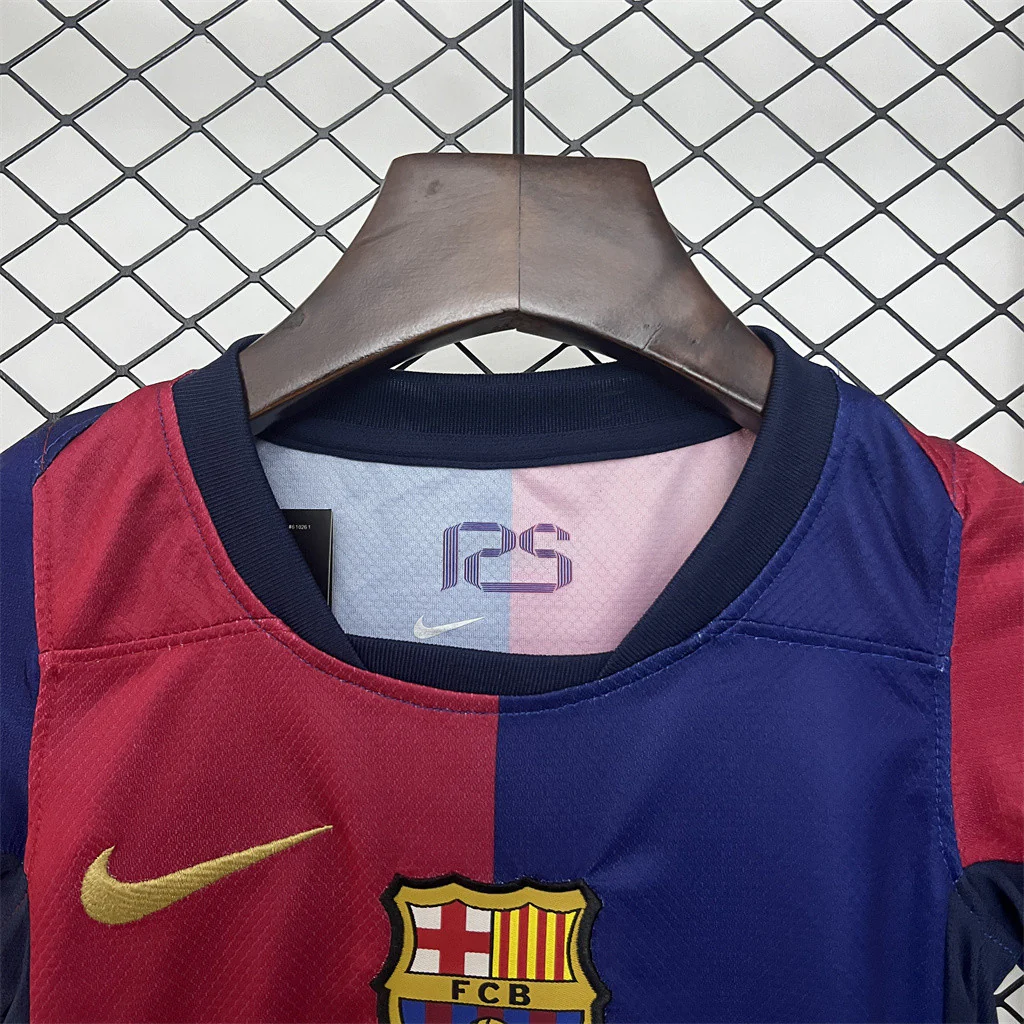 Barcelona Home Kids Suit 24/25 - Image 3