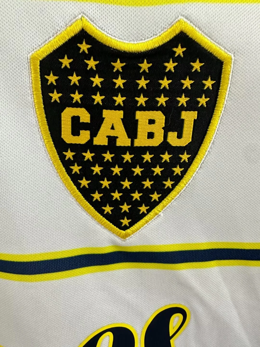 Boca Away Retro Jersey 1999 - Image 4