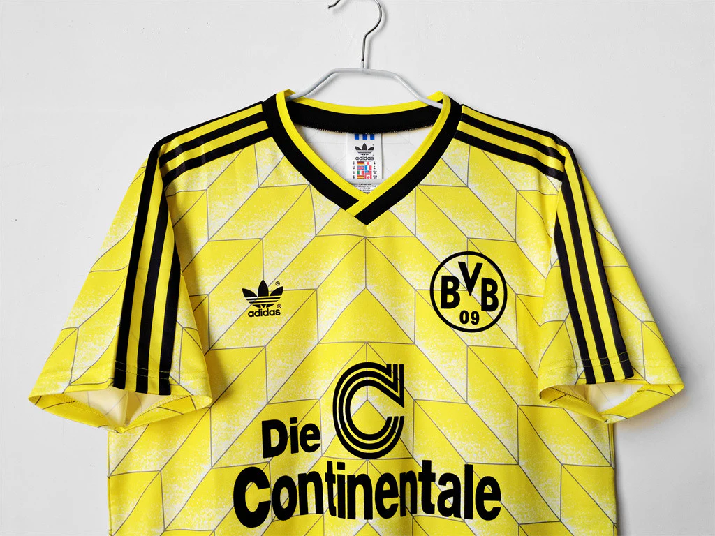 Borussia Dortmund Home Retro Jersey 1988 - Image 6