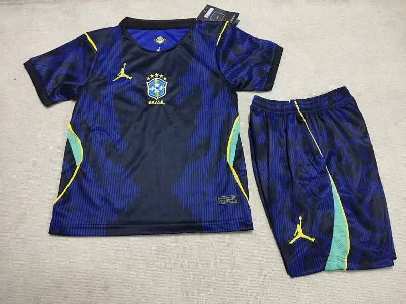 Brazil Away Kids Suit 26/27