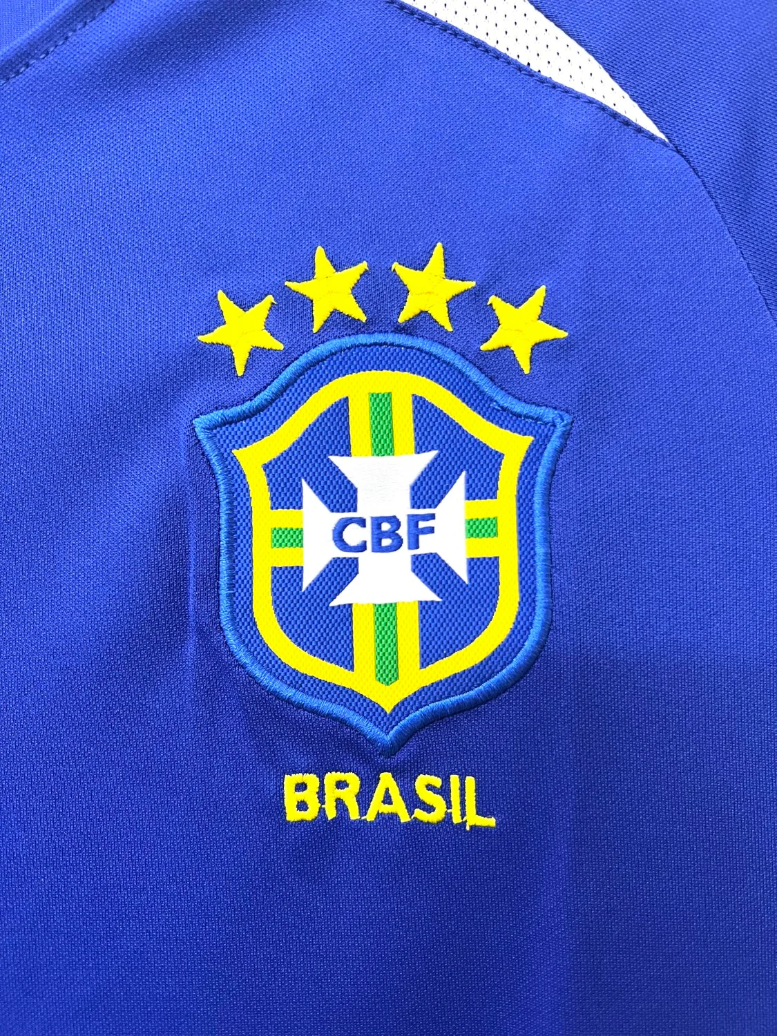 Brazil Away Retro Jersey 2002 - Image 4