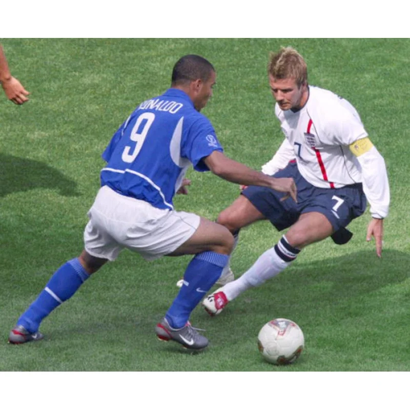 Brazil Away Retro Jersey 2002 - Image 7