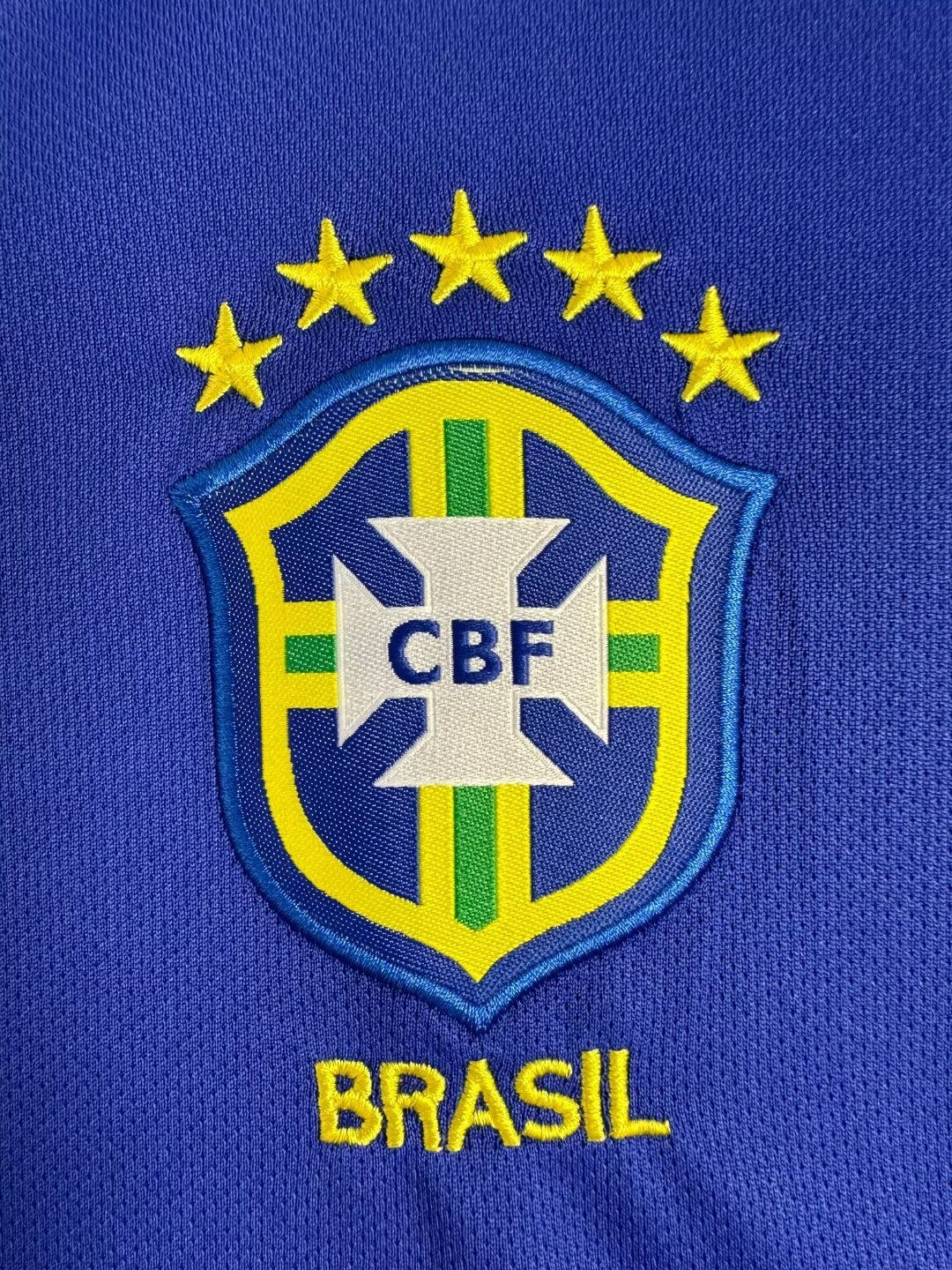 Brazil Away Retro Jersey 2004/06 - Image 4