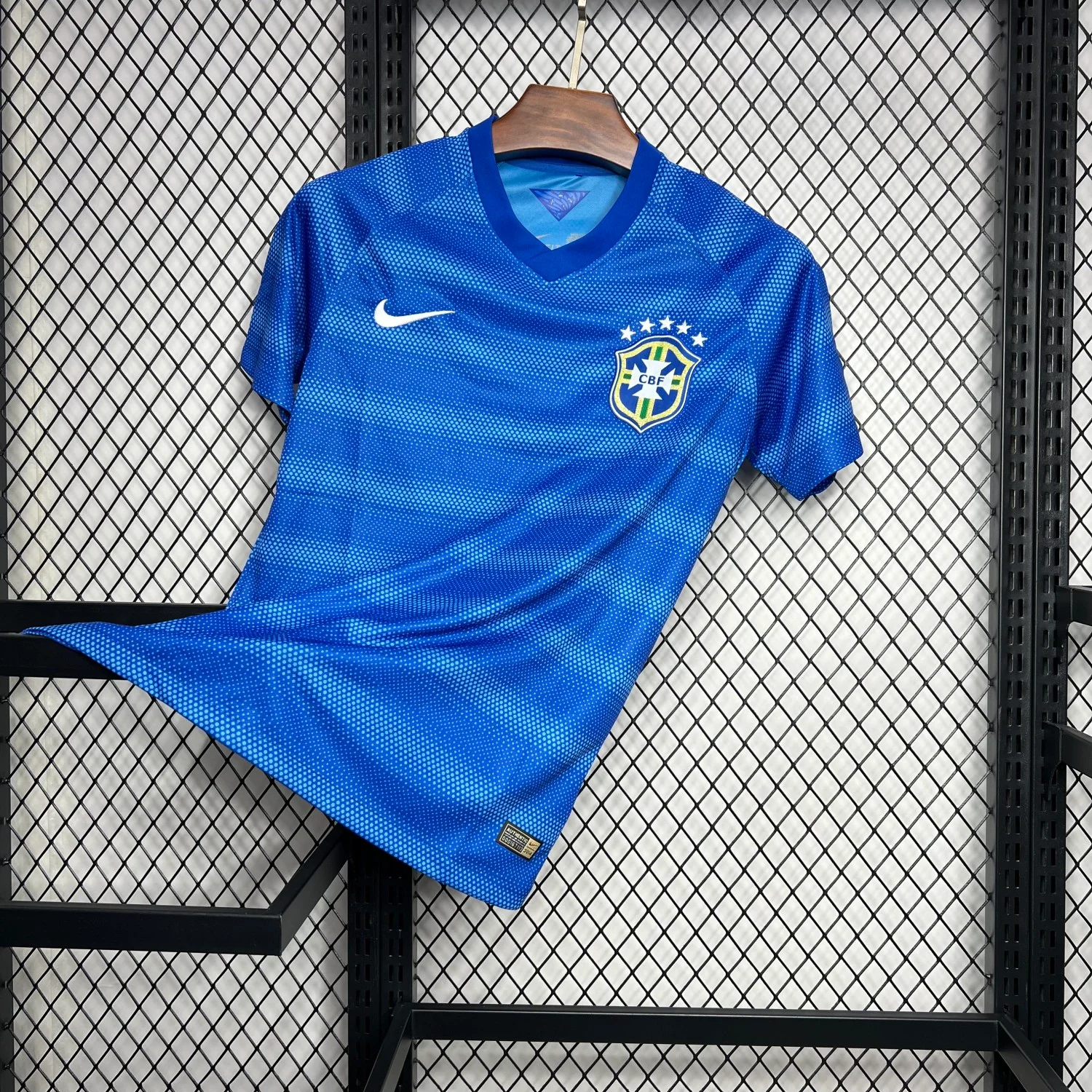 Brazil Away Retro Jersey 2014 - Image 8