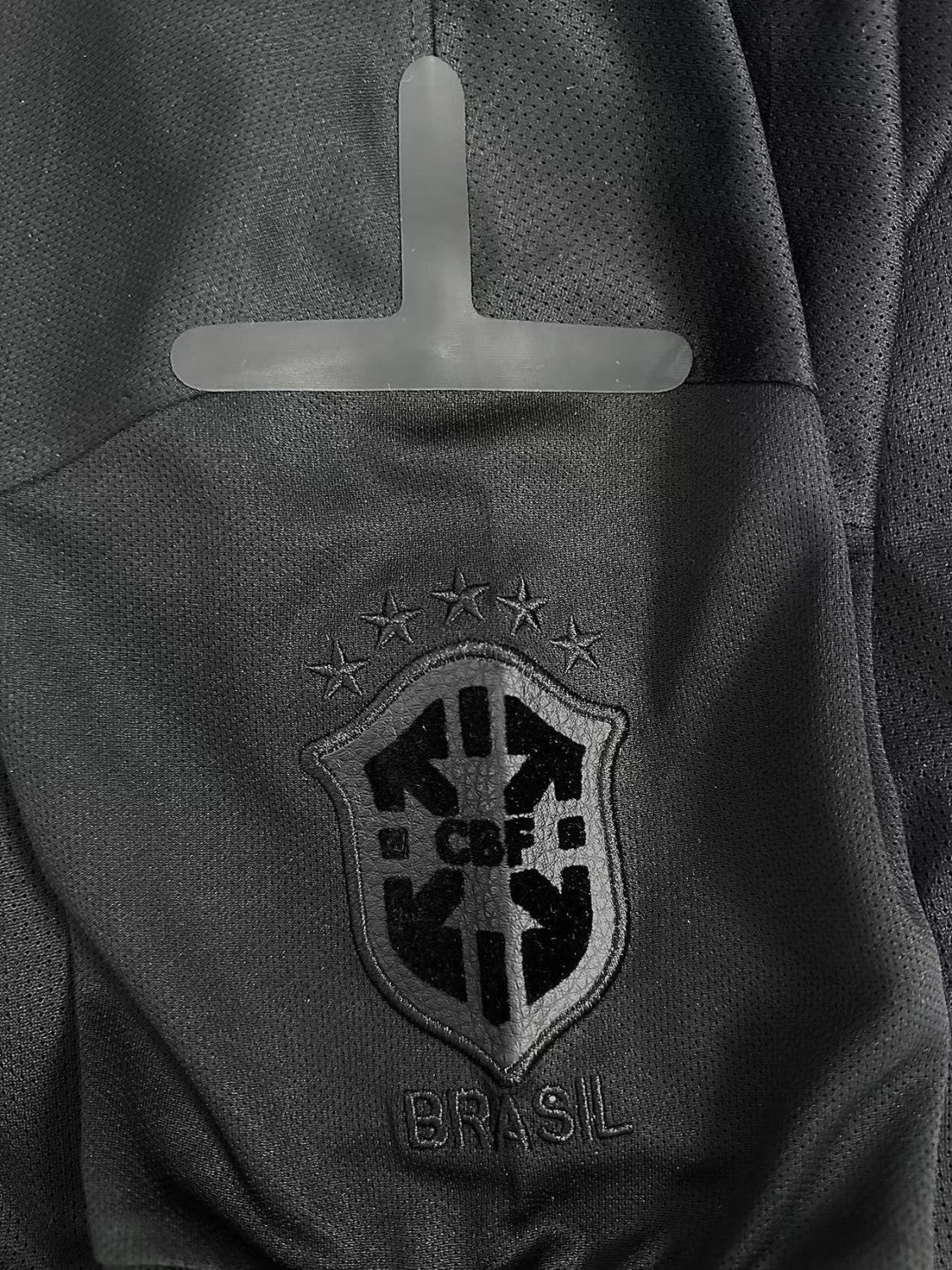 Brazil Black Retro Jersey 2013/14 - Image 7