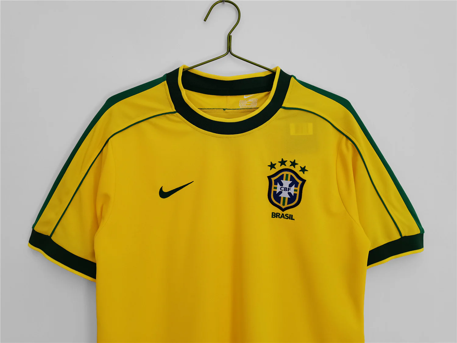 Brazil Home Retro Jersey 1998 - Image 3