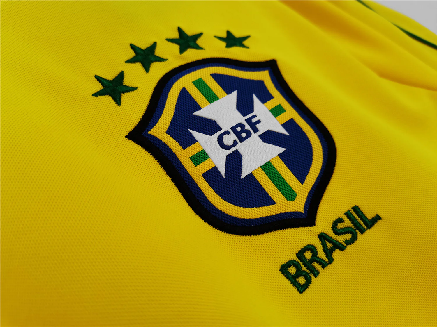 Brazil Home Retro Jersey 1998 - Image 5