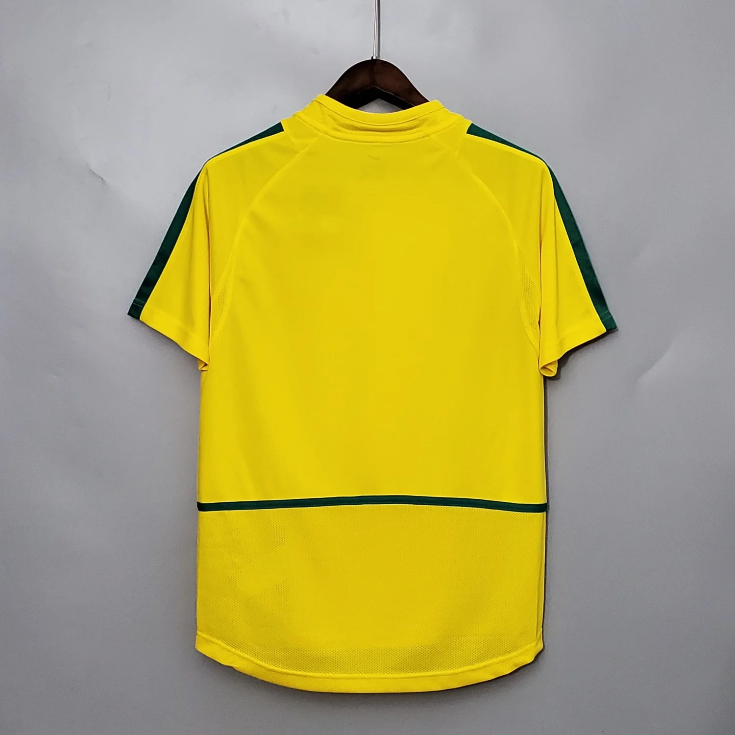 Brazil Home Retro Jersey 2002 - Image 9