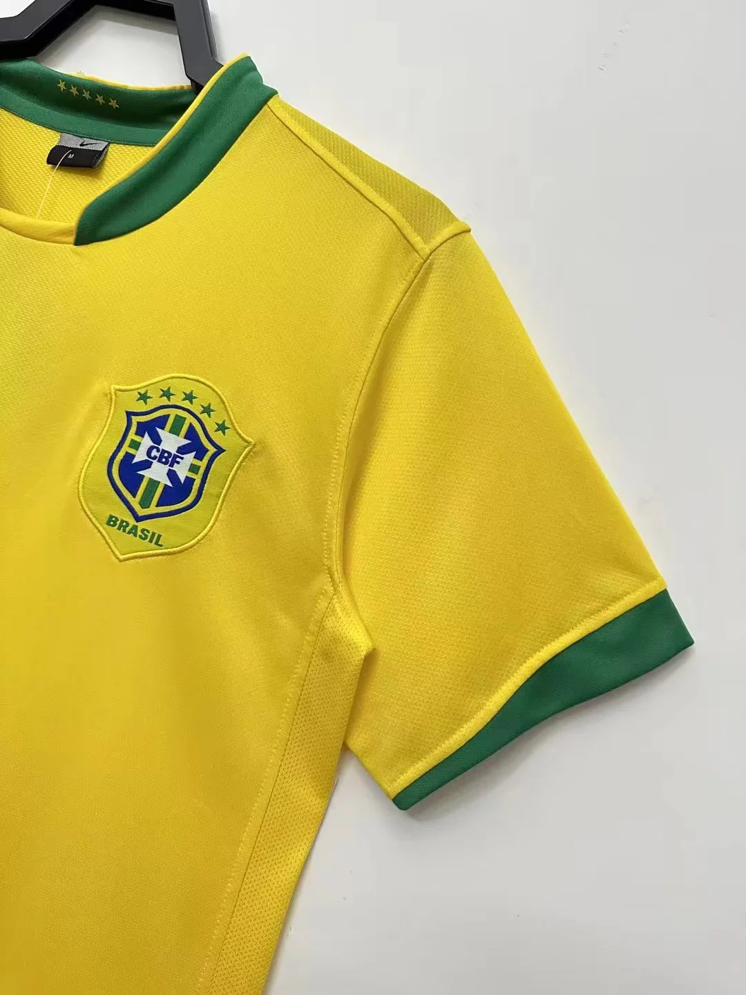 Brazil Home Retro Jersey 2006 - Image 4