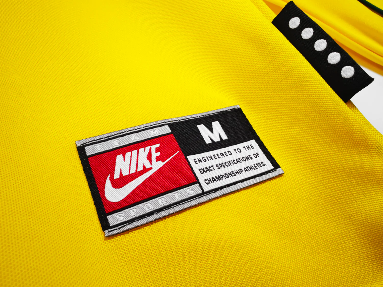 Brazil Home Retro Long Sleeve Jersey 1998 - Image 6