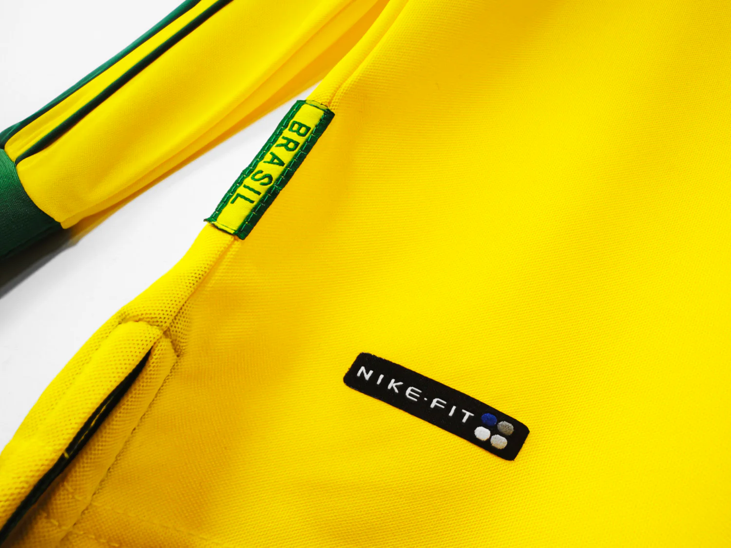 Brazil Home Retro Long Sleeve Jersey 1998 - Image 8