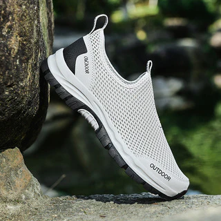 Breathable Hollow Fashion Slip-on Lazy Shoes - Image 11