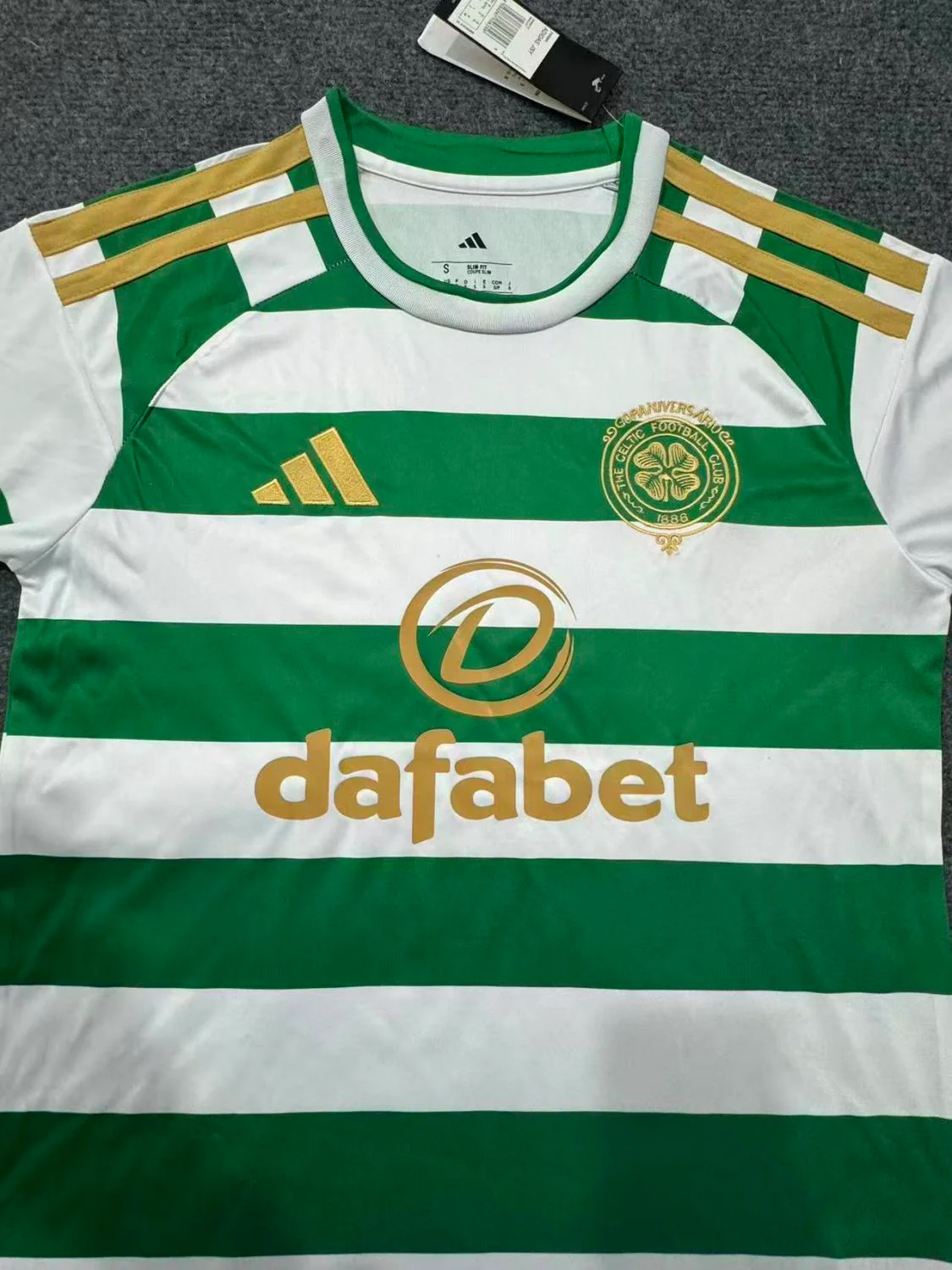 Celtic Home Commemorative Edition Men Jersey 26/27 - Image 3