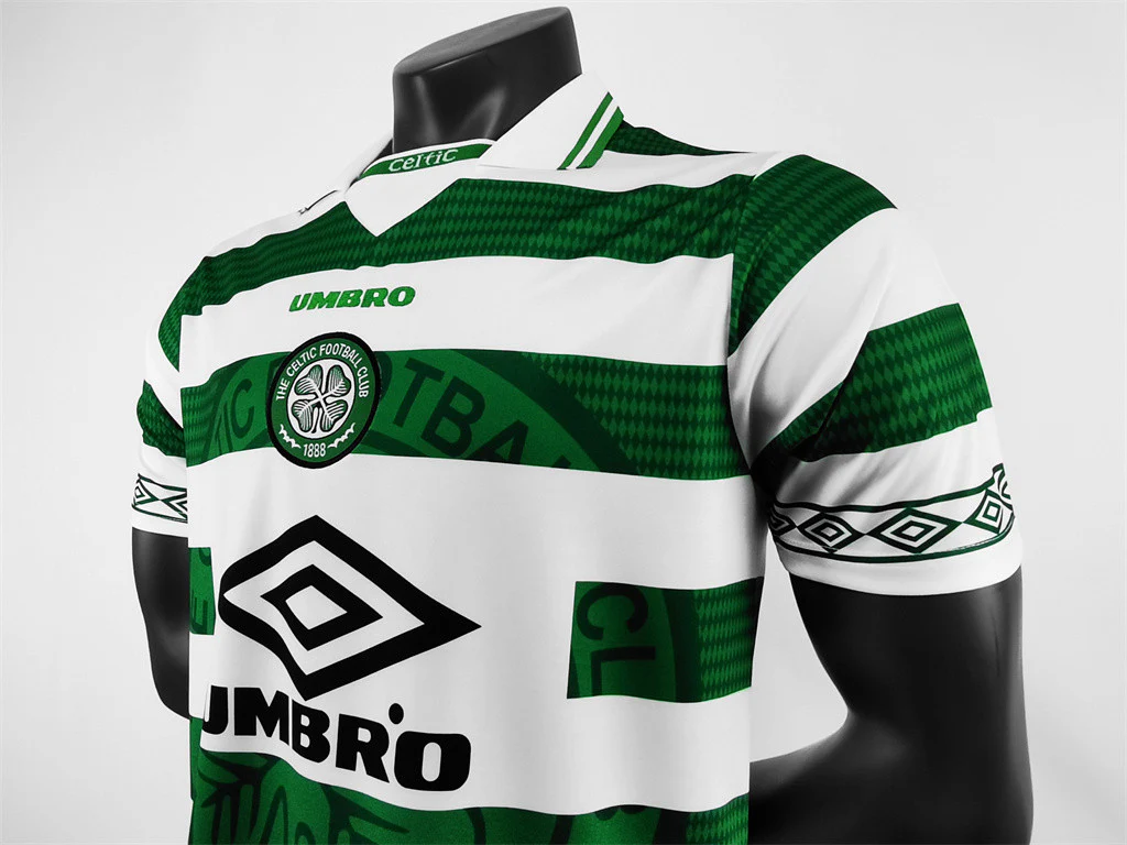 Celtic Home Retro Jersey 1998/99 - Image 4
