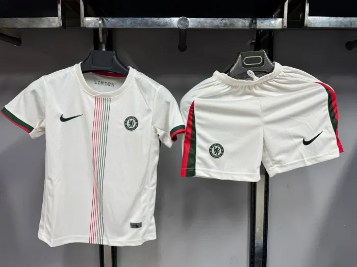 Chelsea Away Kids Suit & Socks 25/26 - Image 3