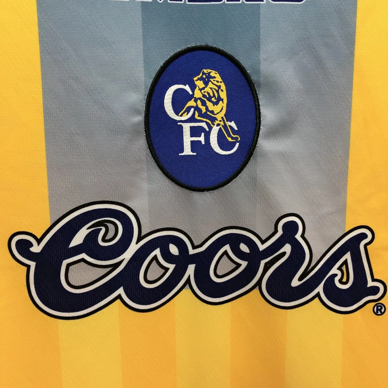 Chelsea Away Retro Jersey 96/97 - Image 4