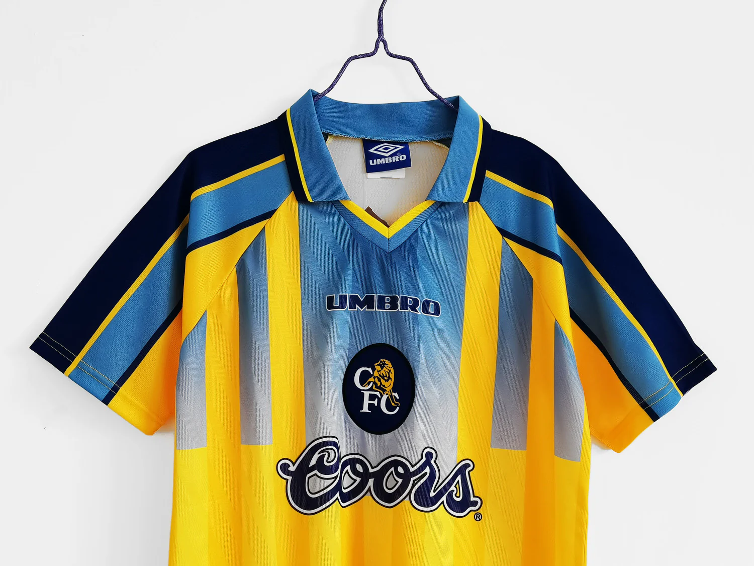 Chelsea Away Retro Jersey 96/97 - Image 8