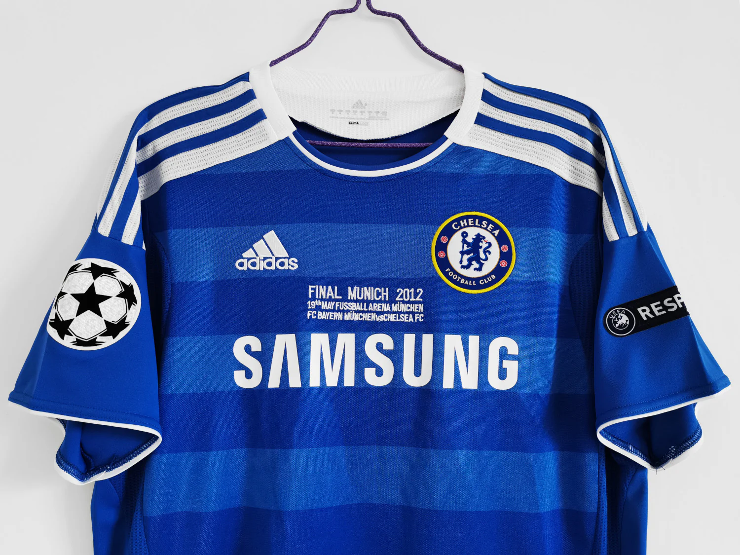 Chelsea Home Retro Jersey 11/12 - Image 10