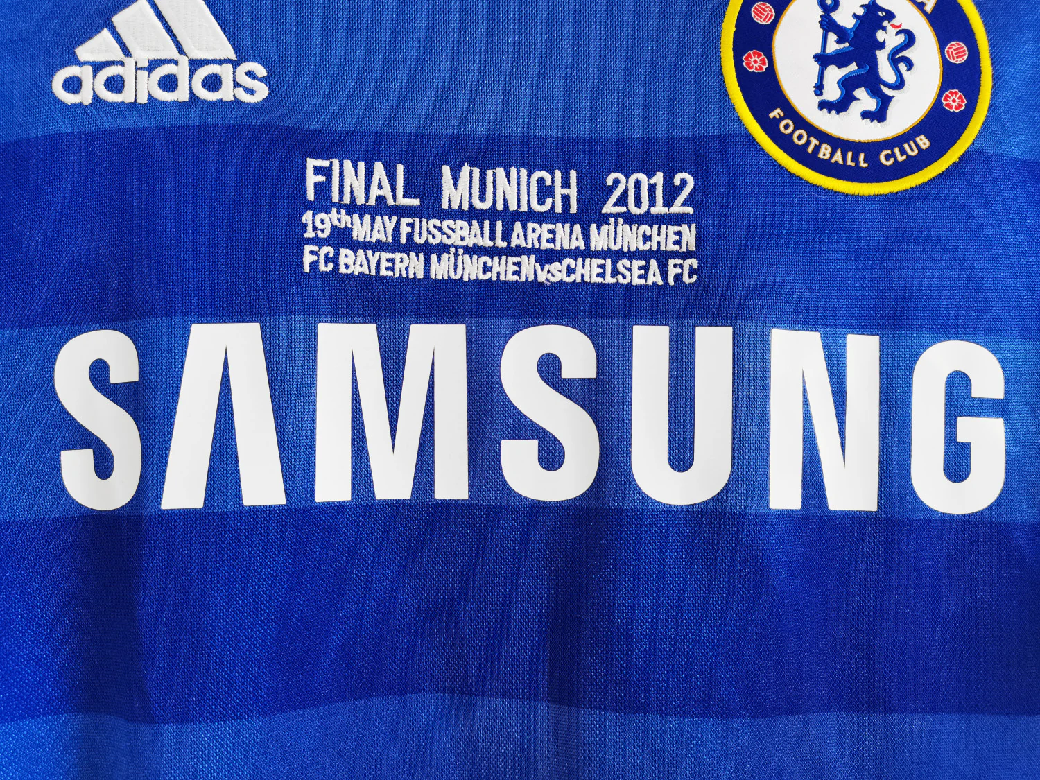 Chelsea Home Retro Jersey 11/12 - Image 4