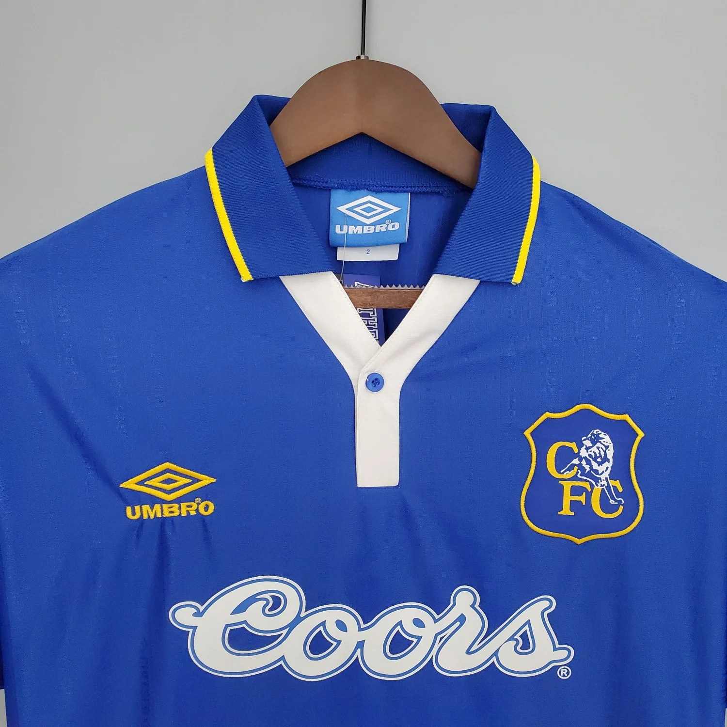 Chelsea Home Retro Jersey 1995/97 - Image 2