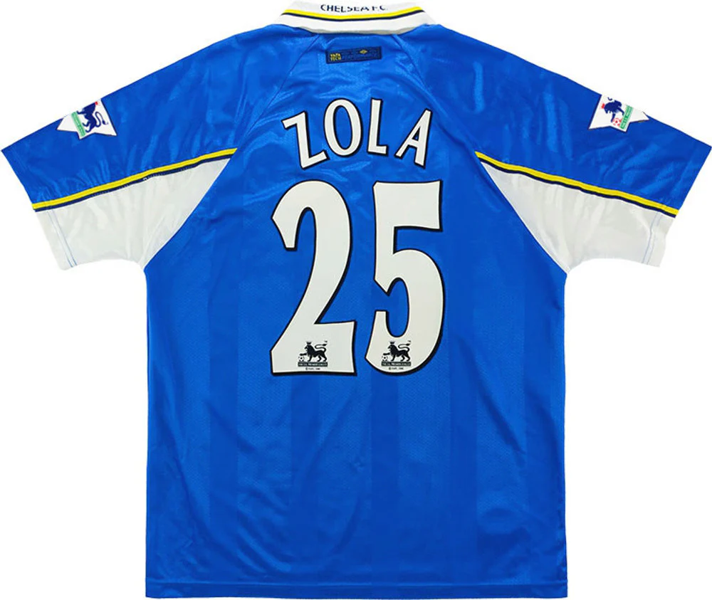 Chelsea Home Retro Jersey 97/99 - Image 12