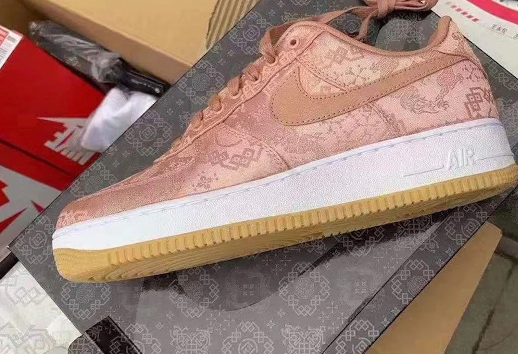 CLOT x Air Force 1 Low “Rose Gold” CJ5290-600 - Image 14