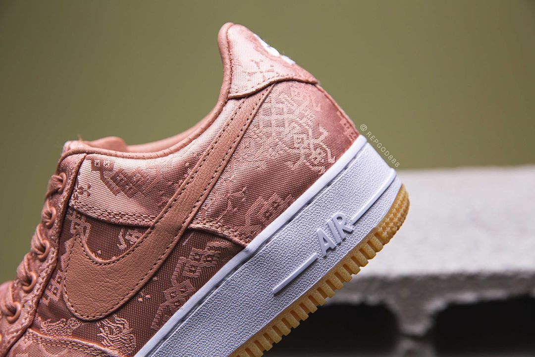 CLOT x Air Force 1 Low “Rose Gold” CJ5290-600 - Image 6