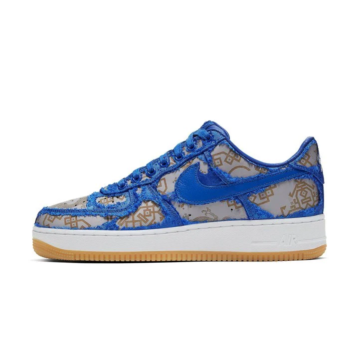 CLOT x Air Force 1 Premium Game Royal AO9286-400 - Image 15