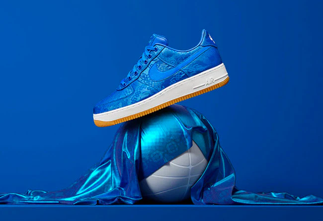CLOT x Air Force 1 Premium Game Royal AO9286-400 - Image 16