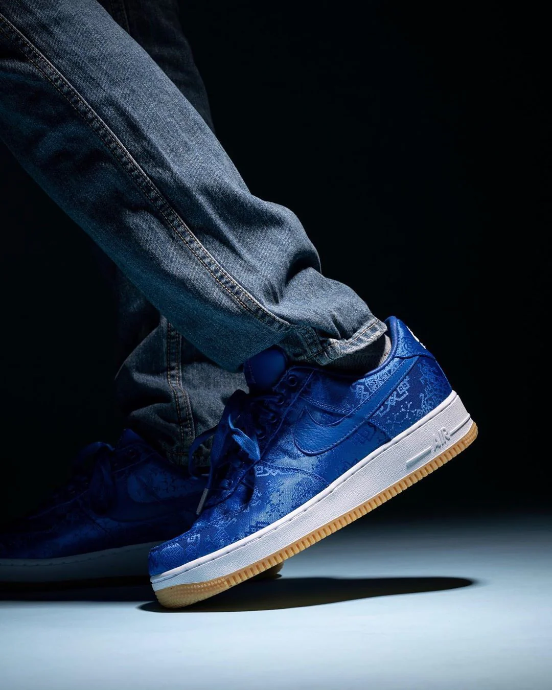 CLOT x Air Force 1 Premium Game Royal AO9286-400 - Image 26