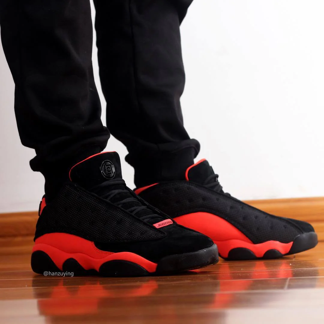 CLOT x Air Jordan 13 “INFRA-BRED” AT3102-006 - Image 10