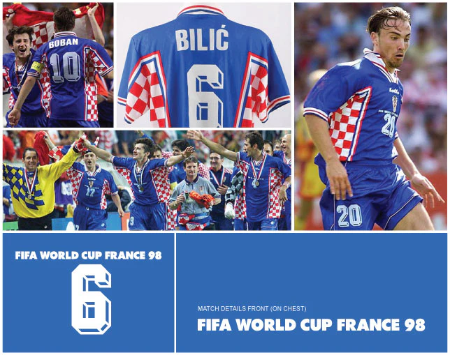 Croatia Away Retro Jersey 1998 - Image 12