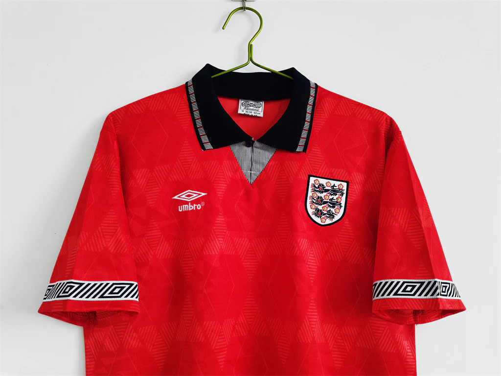 England Retro Away Jersey 1990 - Image 3