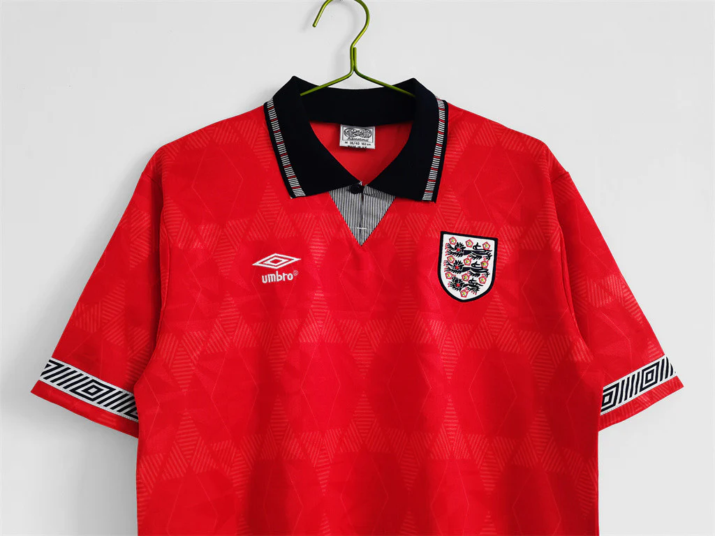 England Retro Away Jersey 1990 - Image 8