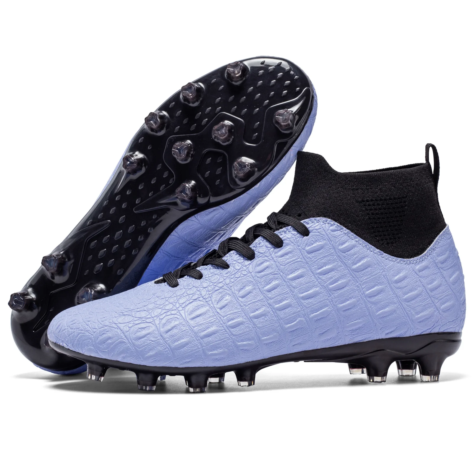 Football Men's High-top Foot Sock Training Shoes - Image 13