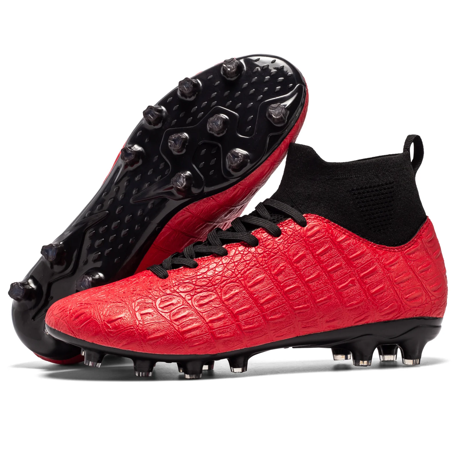 Football Men's High-top Foot Sock Training Shoes - Image 2