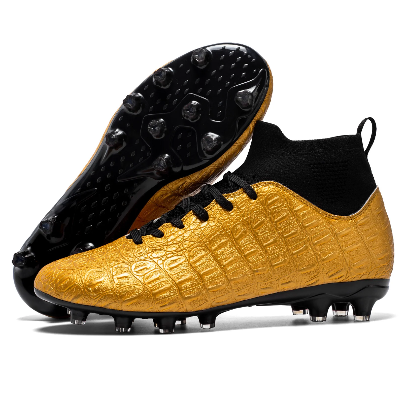 Football Men's High-top Foot Sock Training Shoes - Image 3