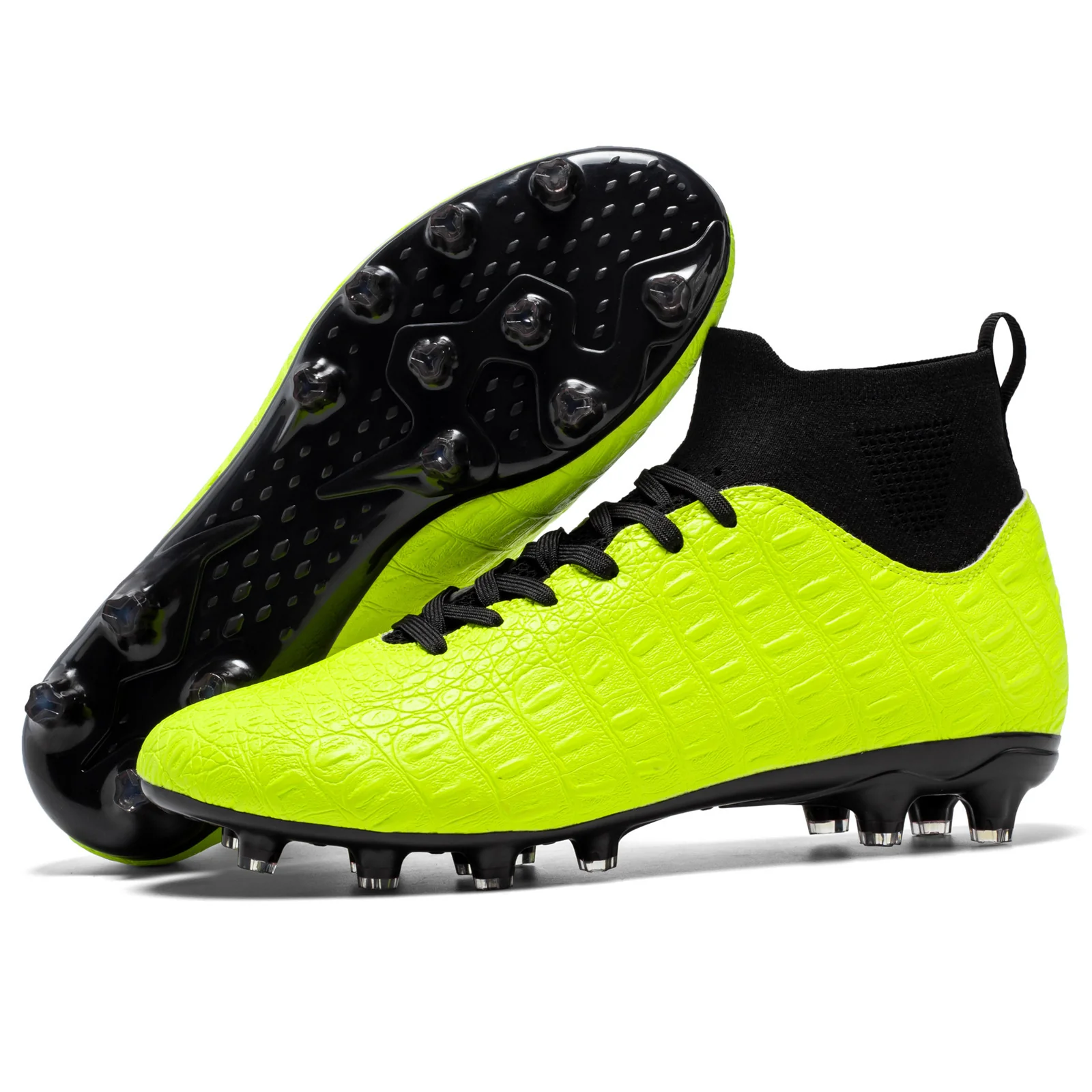 Football Men's High-top Foot Sock Training Shoes - Image 8