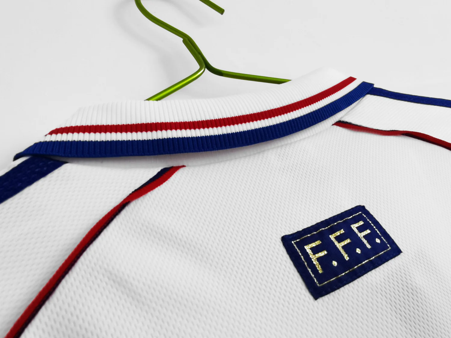 France Away Retro Jersey 1998 - Image 3