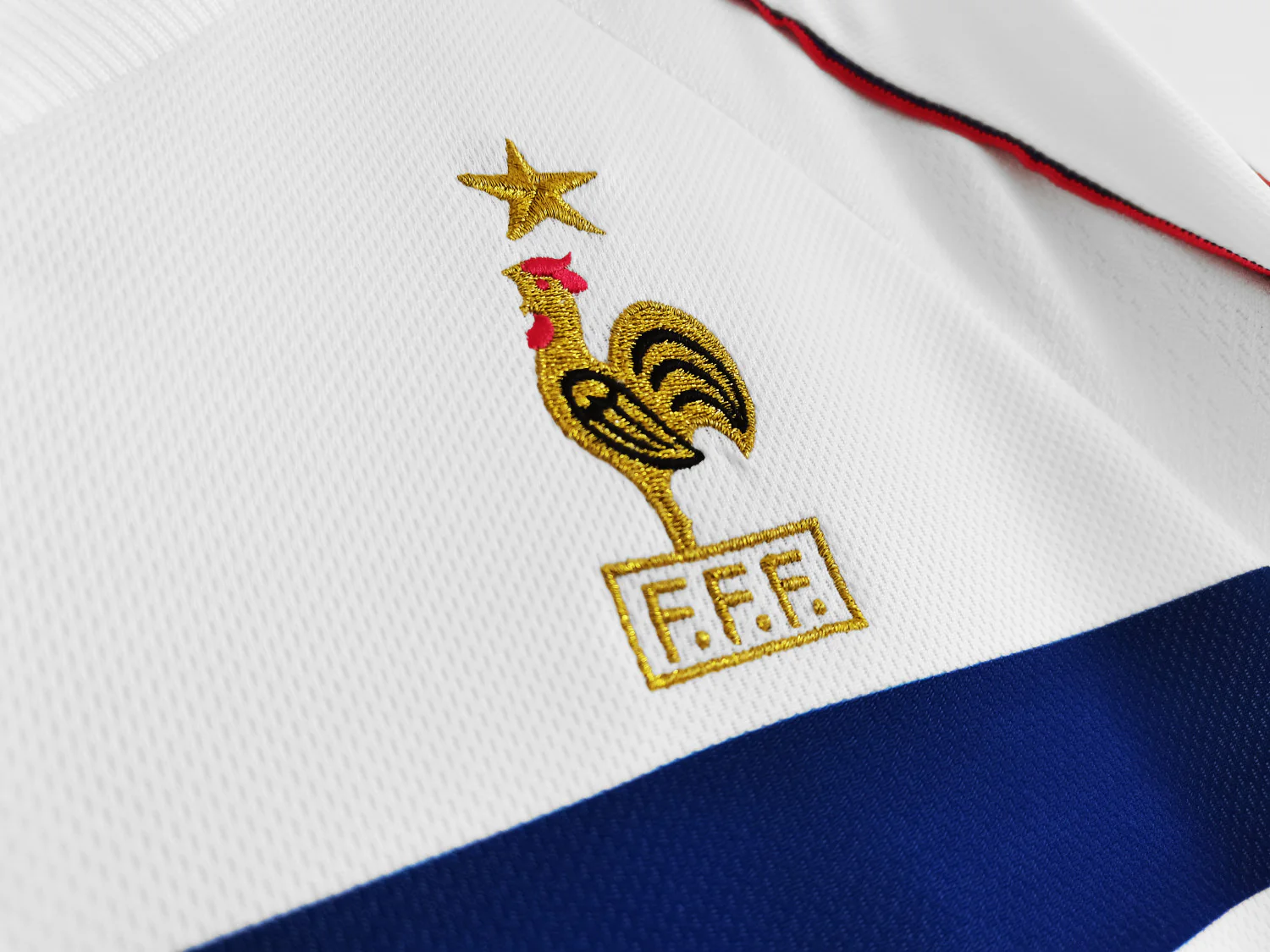 France Away Retro Jersey 1998 - Image 5