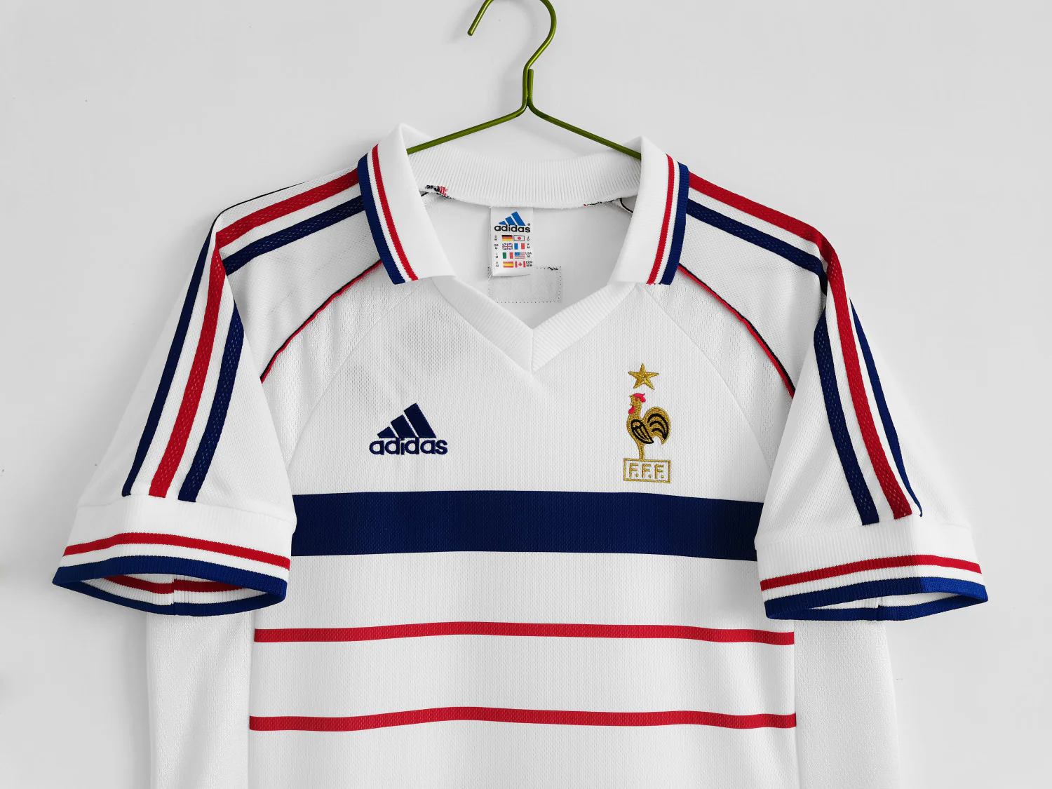 France Away Retro Jersey 1998 - Image 9