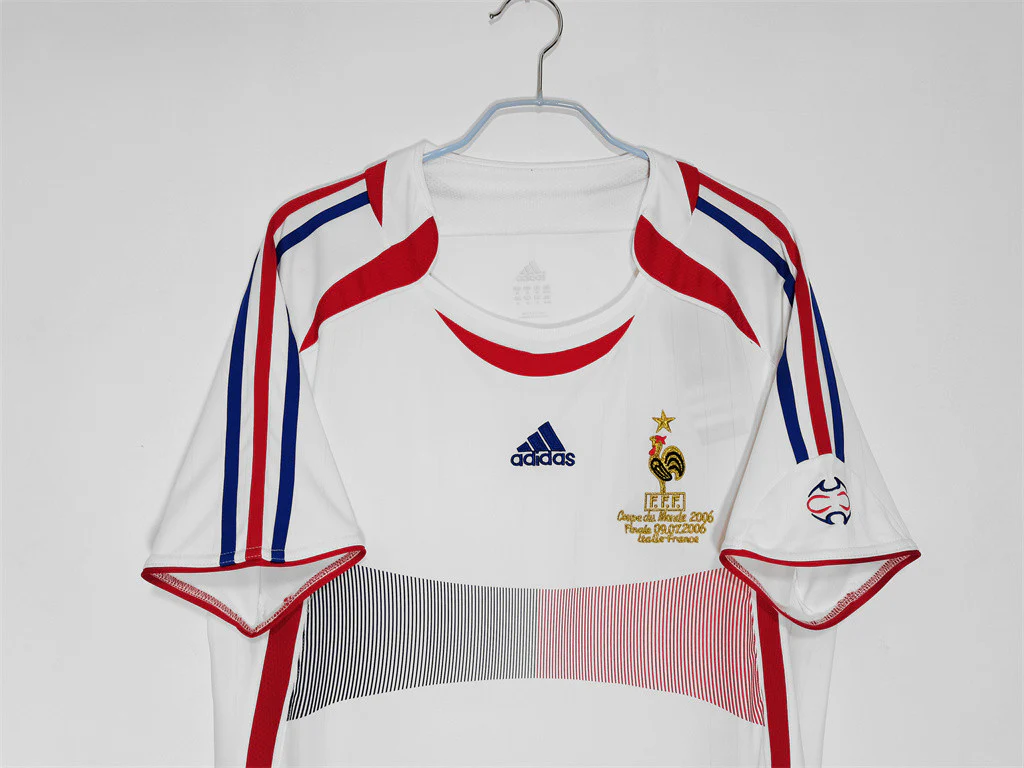 France Away Retro Jersey 2006 - Image 11