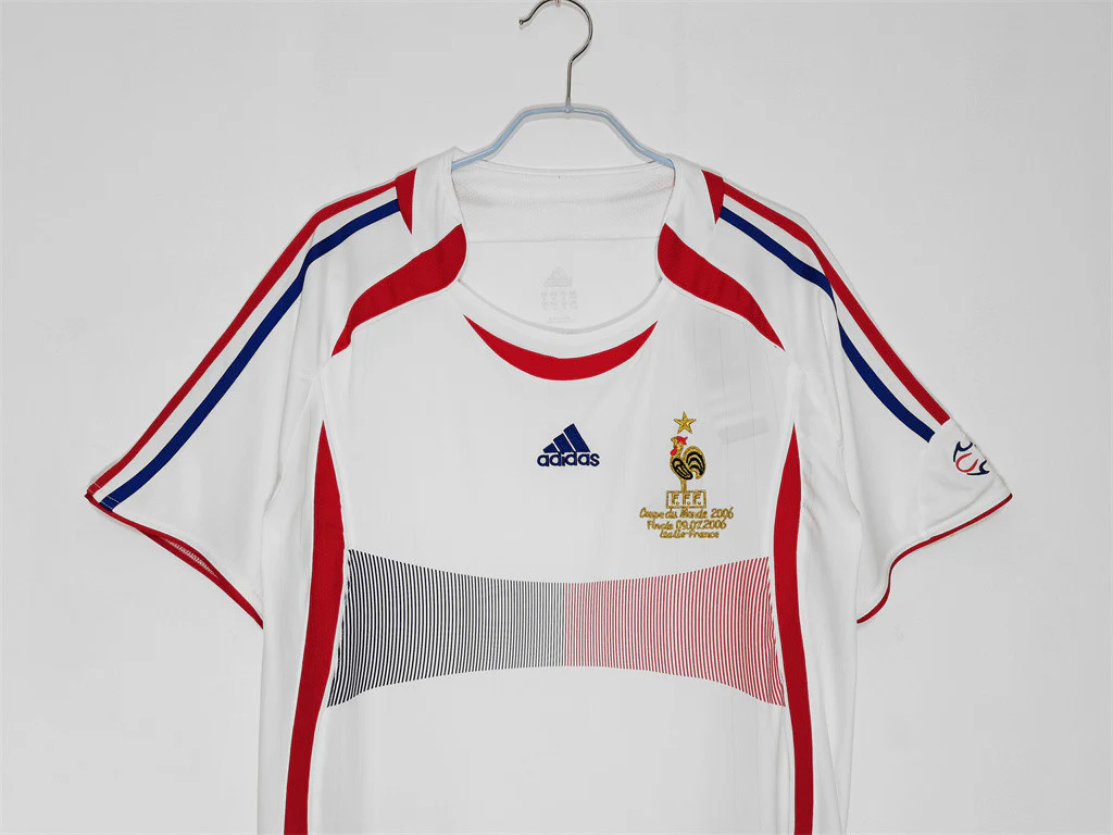 France Away Retro Jersey 2006 - Image 12