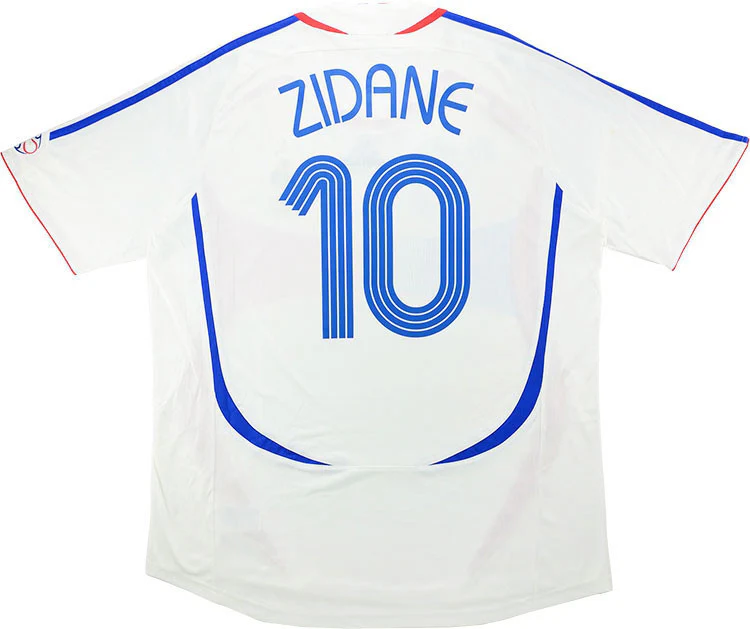 France Away Retro Jersey 2006 - Image 11