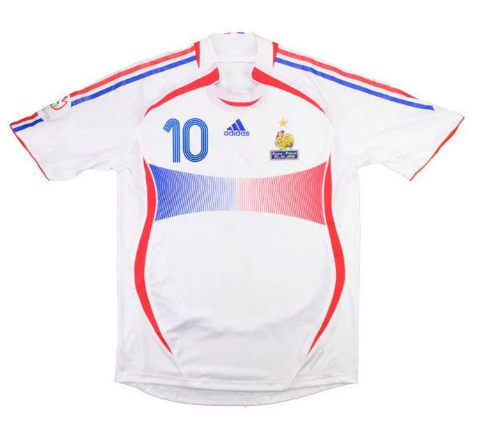 France Away Retro Jersey 2006 - Image 12