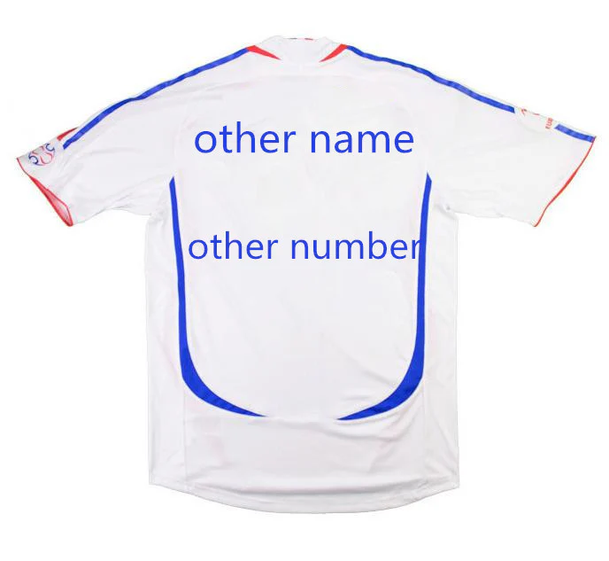 France Away Retro Jersey 2006 - Image 13